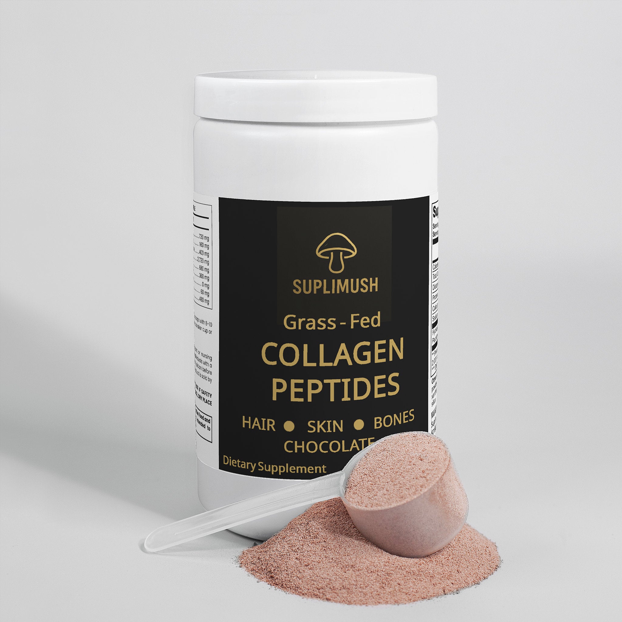 Grass-Fed Collagen Peptides Powder (Chocolate)